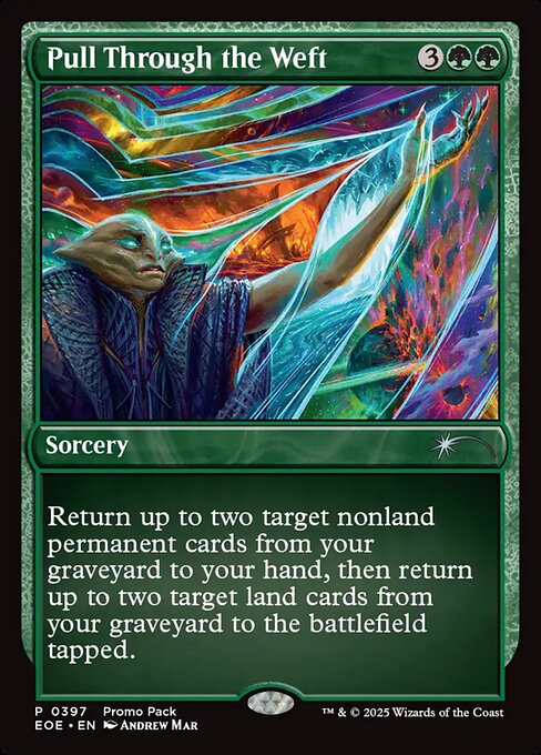Pull Through the Weft - Edge of Eternities EOE - NM - 0397 U