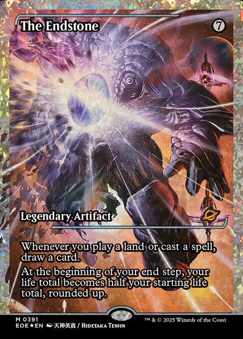 The Endstone - Edge of Eternities EOE - NM - 0391 M (Showcase Foil)