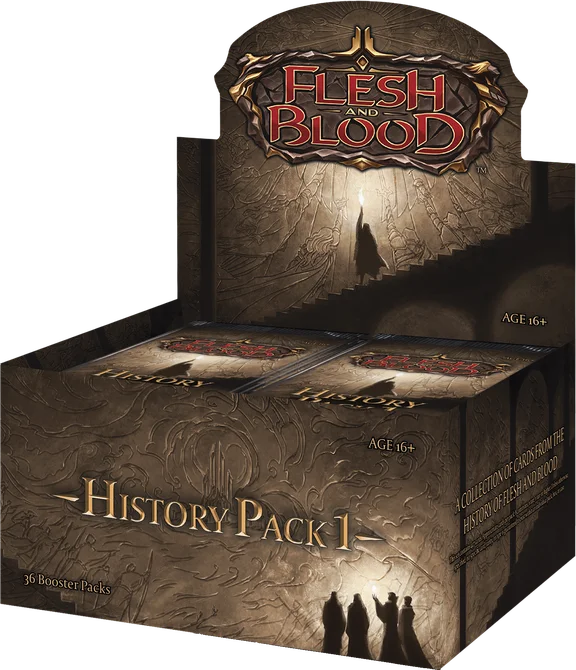 Flesh and Blood History Pack 1 Booster Display