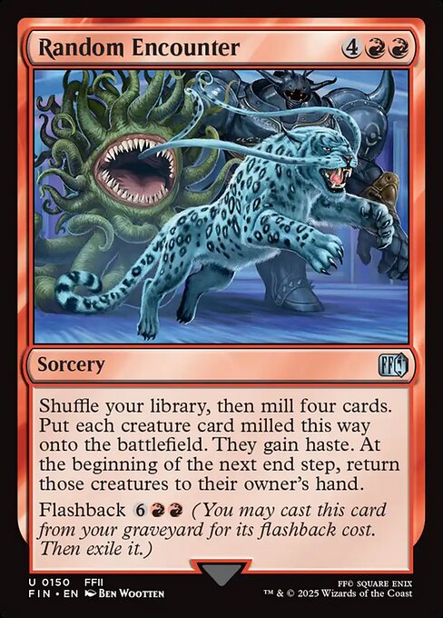 Random Encounter - Final Fantasy FIN - NM - 0150 U (Foil)