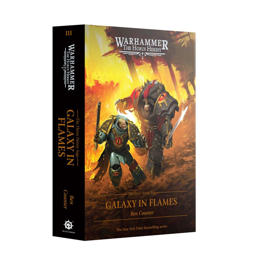 Warhammer The Horus Heresy Saga - Galaxy In Flames (Hardback) (2026) - Black Library (Copy)