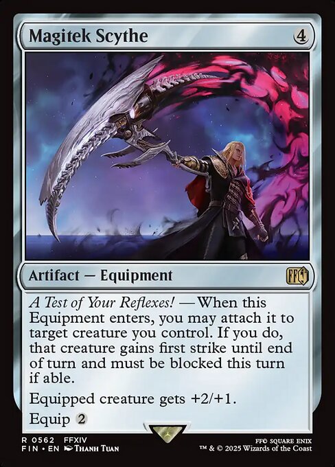 Magitek Scythe - Final Fantasy FIN - NM - 0562 R