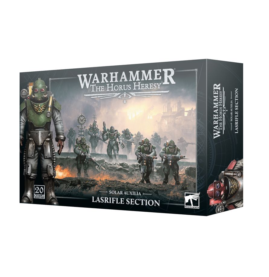 Warhammer The Horus Heresy - Solar Auxilia Lasrifle Section