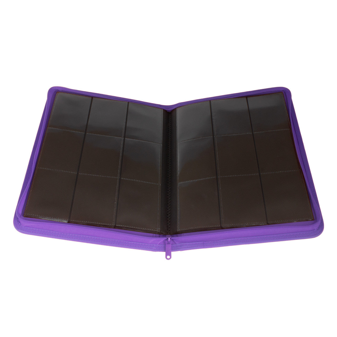 Collector's Series 9 Pocket Zip Trading Card Binder - PURPLE - Palms Off Gaming