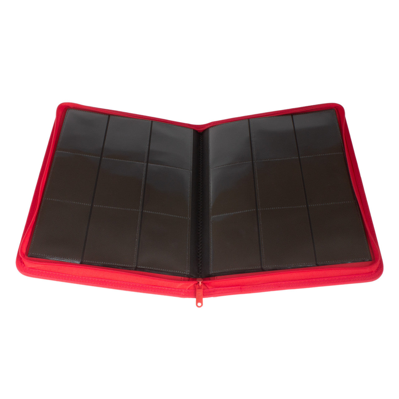 Collector's Series 9 Pocket Zip Trading Card Binder - RED - Palms Off Gaming