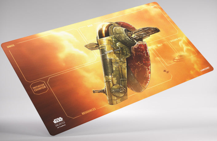 Gamegenic Star Wars Unlimited Game Mat - Fett's Fire Spray