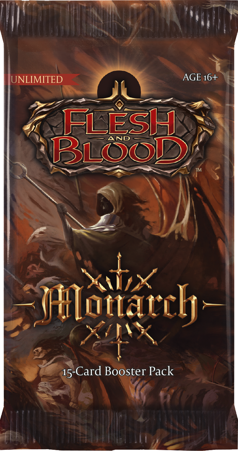 Flesh and Blood Monarch Unlimited Booster Pack