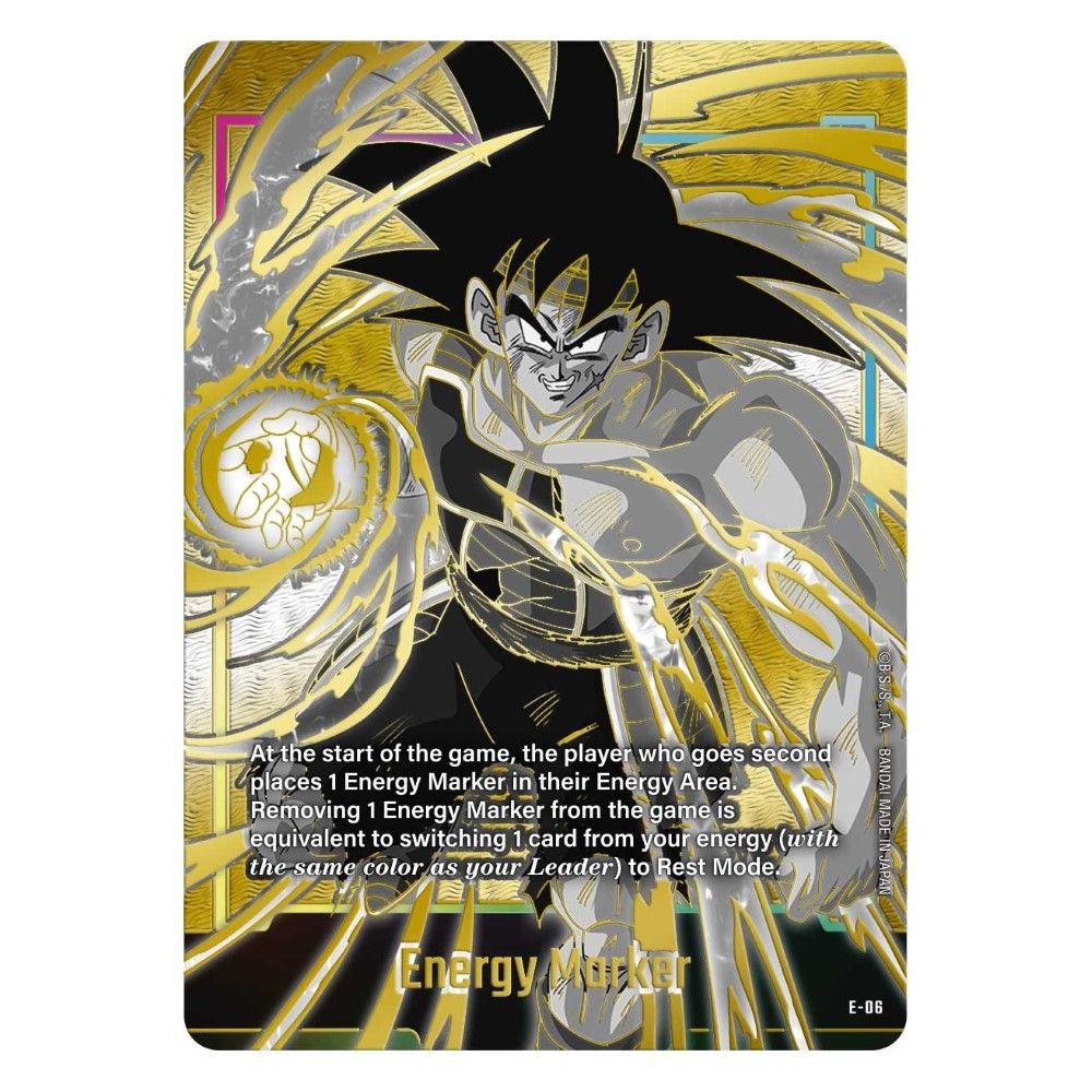 Dragon Ball Super Card Game: Fusion World – Official Card Case & Sleeves Set 1 Display: Bardock