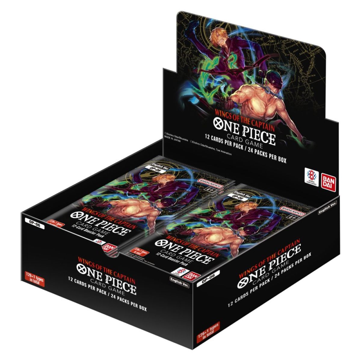 One Piece Card Game - OP-06 - Wings of the Captain - Booster Box