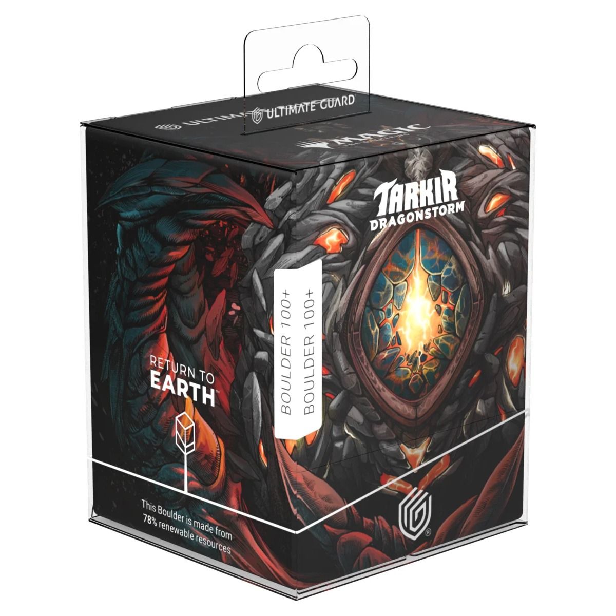 Ultimate Guard - Boulder 100+ Xenoskin - Tarkir Dragonstorm Mox Jasper Deck Box