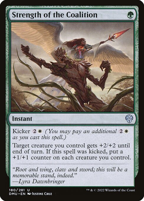 Strength of the Coalition - Dominaria United DMU - NM - 180 U