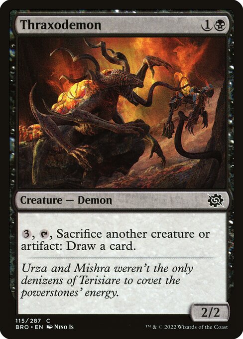 Thraxodemon - The Brothers' War BRO - NM - 115 C