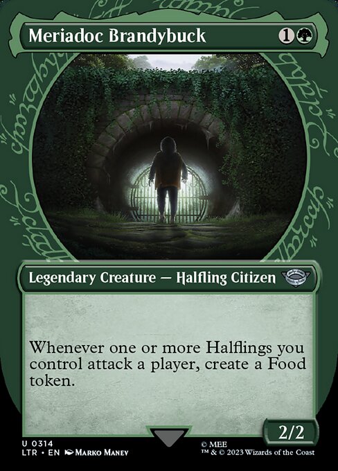 Meriadoc Brandybuck - The Lord of the Rings: Tales of Middle-earth LTR - NM - 0314 U (Showcase)