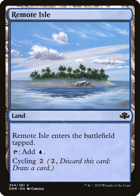 Remote Isle - Dominaria Remastered DMR - NM - 254 C