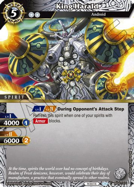 King Harald - C BSS01-071 - Dawn of History (Foil)