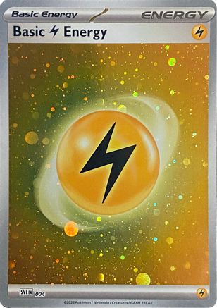 Lightning Energy - Scarlet & Violet 151 - Pokemon TCG (Cosmo Holo)
