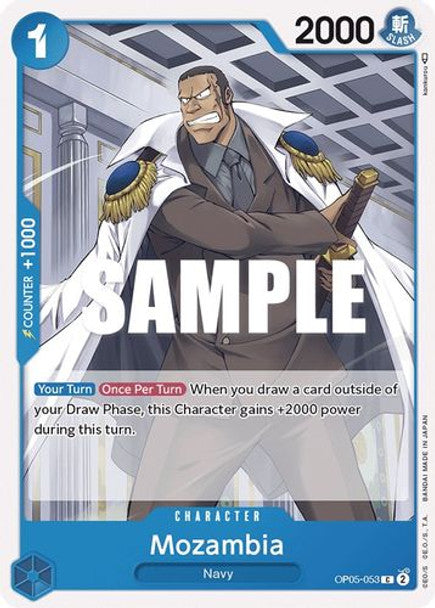 Mozambia - OP05-053 C - OP05 Awakening of the New Era - NM - One Piece Card Game