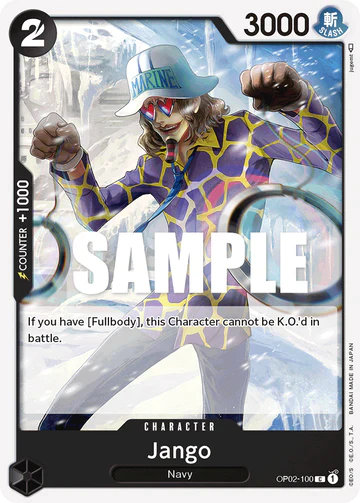 Jango - OP02-100 C - OP02 Paramount War - One Piece Card Game
