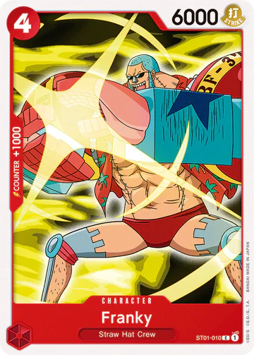 Franky - ST01-010 C - One Piece Card Game