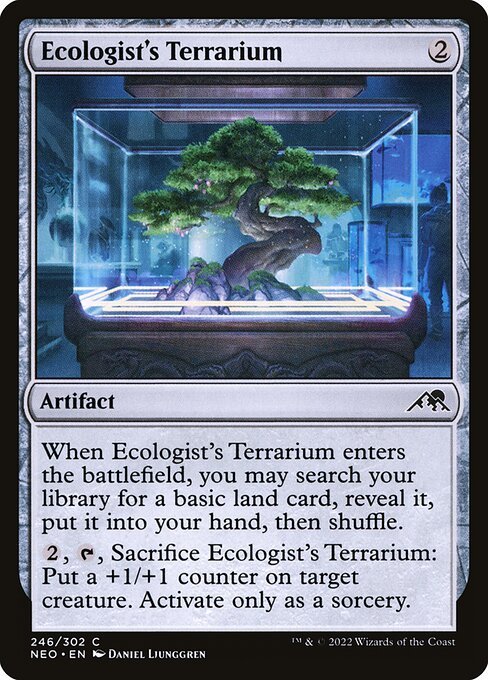 Ecologist's Terrarium - Kamigawa:Neon Dynasty NEO - NM - 246 C (Foil)