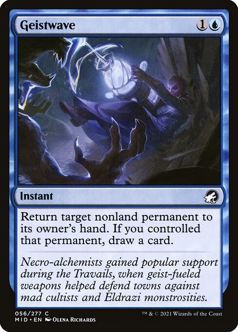 Geistwave - Innistrad: Midnight Hunt MID - NM - 056 C