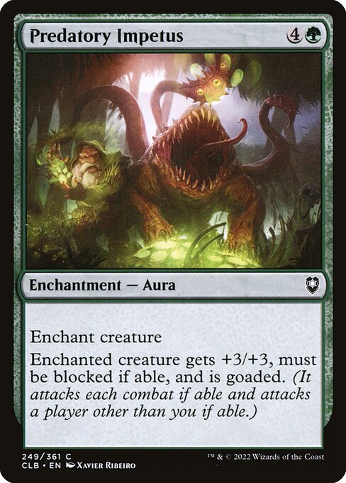 Predatory Impetus - Battle for Baldur's Gate CLB - NM - 249 C
