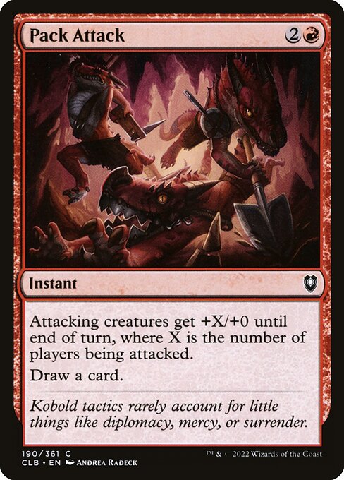 Pack Attack - Battle for Baldur's Gate CLB - NM - 190 C
