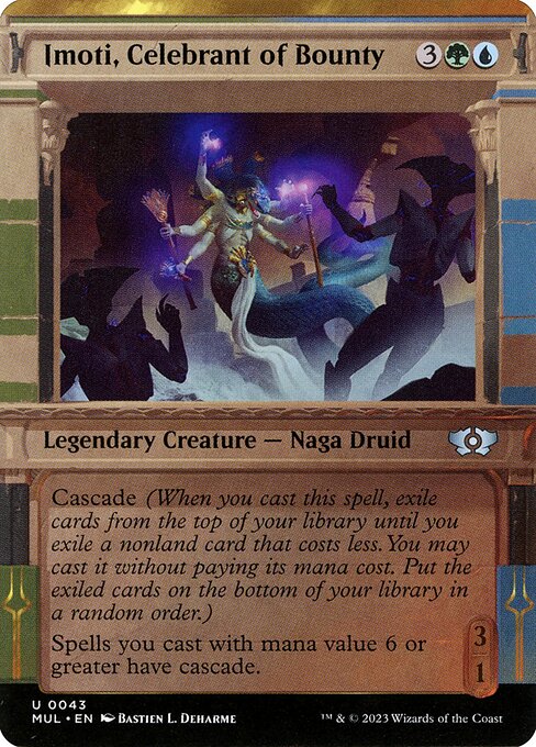 Imoti, Celebrant of Bounty - March of the Machine MUL - NM - 0043 U (Showcase)