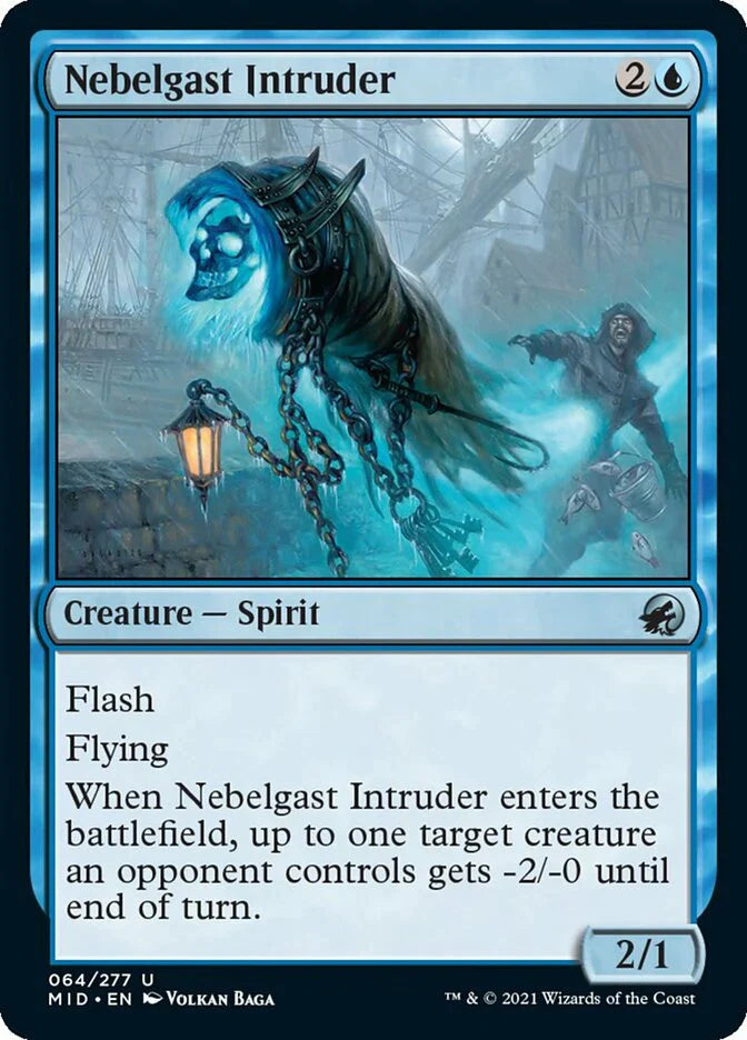 Nebelgast Intruder - Innistrad: Midnight Hunt MID - NM - 064 U