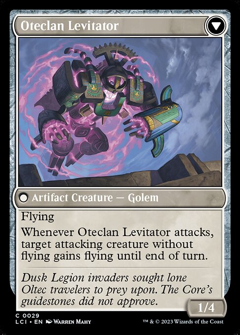Oteclan Landmark - The Lost Caverns of Ixalan LCI - NM - 0029 C