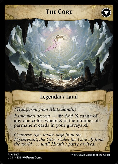 Matzalantli, the Great Door - The Lost Caverns of Ixalan LCI - NM - 0387 R (Extended Art)