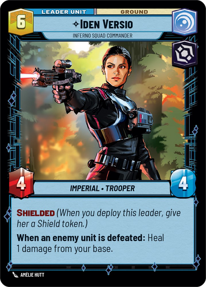 Iden Versio - R 2/252 - Spark of Rebellion SOR - Star Wars Unlimited