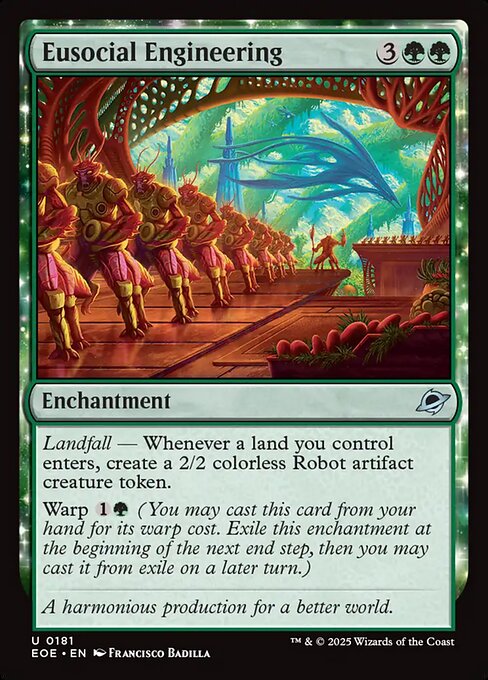 Eusocial Engineering - Edge of Eternities EOE - NM - 0181 U