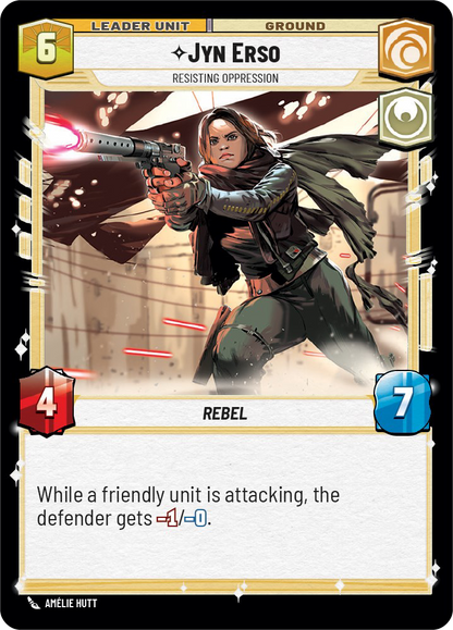 Jyn Erso - C 18/252 - Spark of Rebellion SOR - Star Wars Unlimited