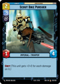 Scout Bike Pursuer - C 32/252 - Spark of Rebellion SOR - Star Wars Unlimited (Foil)