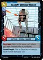 Academy Defence Walker - C 37/252 - Spark of Rebellion SOR - Star Wars Unlimited (Foil)