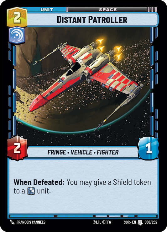 Distant Patroller - U 60/252 - Spark of Rebellion SOR - Star Wars Unlimited