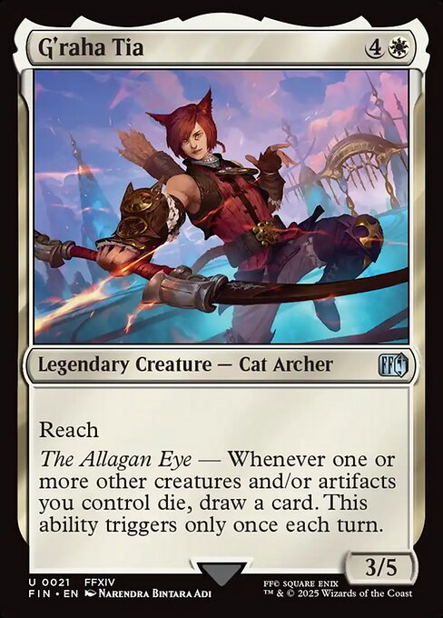 G'raha Tia - Final Fantasy FIN - NM - 0021 U
