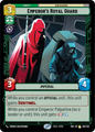 Emperor's Royal Guard - R 82/252 - Spark of Rebellion SOR - Star Wars Unlimited (Foil)