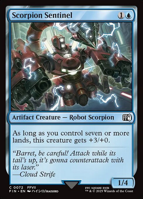 Scorpion Sentinel - Final Fantasy FIN - NM - 0072 C