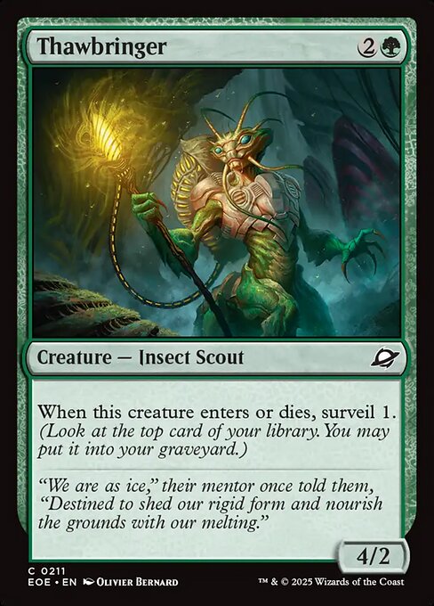 Thawbringer - Edge of Eternities EOE - NM - 0211 C (Foil)