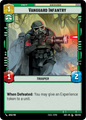 Vanguard Infantry - C 108/252 - Spark of Rebellion SOR - Star Wars Unlimited