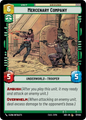 Mercenary Company - C 117/252 - Spark of Rebellion SOR - Star Wars Unlimited