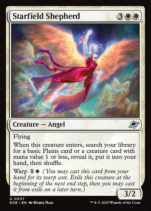 Starfield Shepherd - Edge of Eternities EOE - NM - 0037 U (Foil)