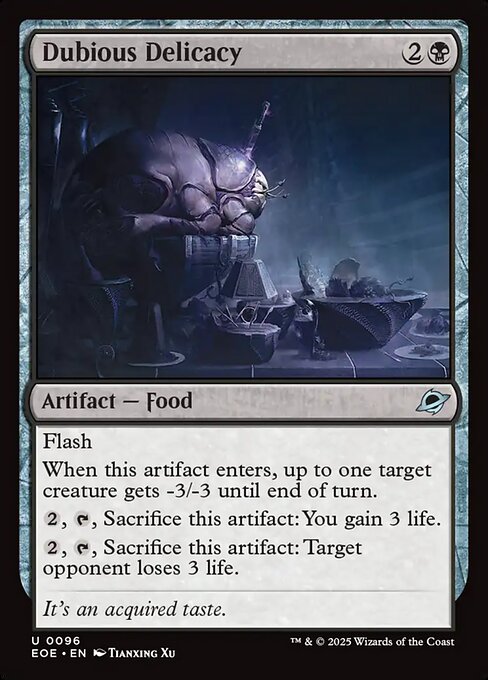 Dubious Delicacy - Edge of Eternities EOE - NM - 0096 U