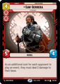 Saw Gerrera - R 153/252 - Spark of Rebellion SOR - Star Wars Unlimited (Foil)