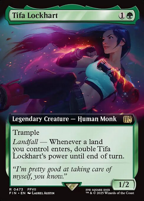 Tifa Lockhart - Final Fantasy FIN - NM - 0473 R (Extended)