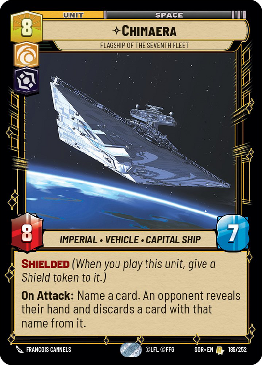 Chimaera - R 185/252 - Spark of Rebellion SOR - Star Wars Unlimited