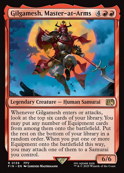 Gilgamesh, Master-at-Arms - Final Fantasy FIN - NM - 0139 R