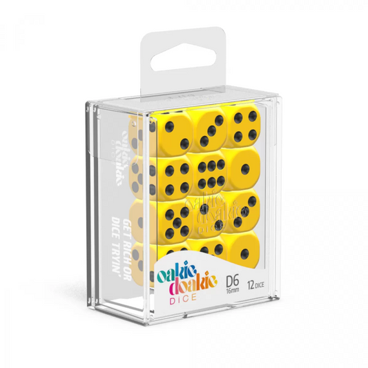Oakie Doakie - D6 16mm 12 Die Set - Solid